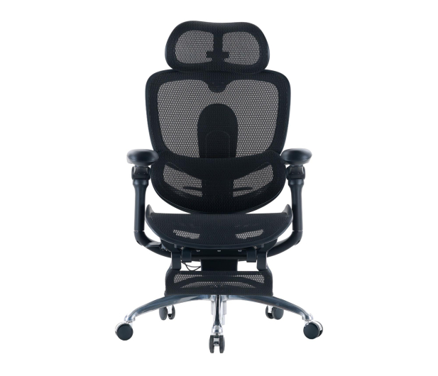 Sihoo DORO C300 PRO V2 czarny z podnóżkiem - 1598806 - zdjęcie 2